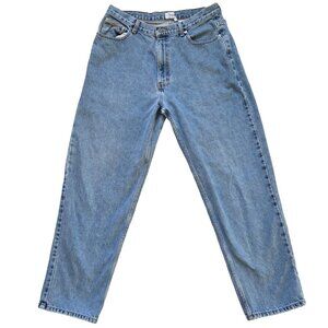 Vintage Calvin Klein Jeans Mens 34 Light Wash Denim Straight 100% Cotton